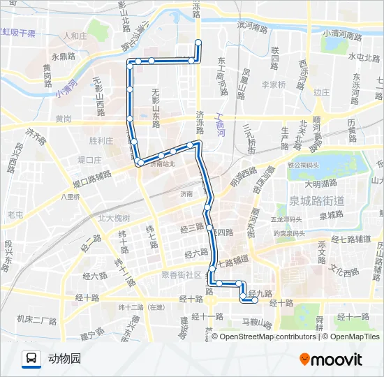 K15路 Bus Line Map