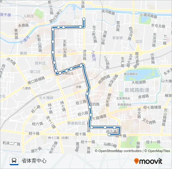 K15路 Bus Line Map