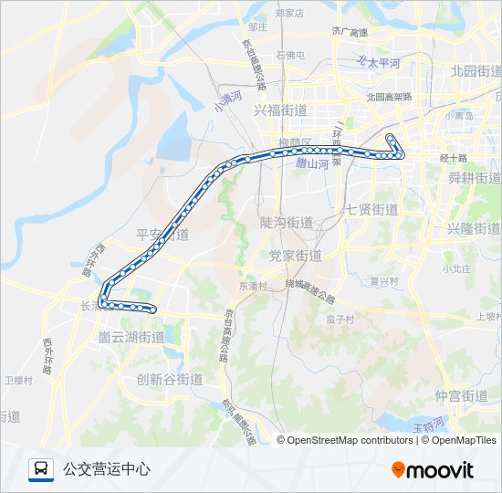K20路 bus Line Map