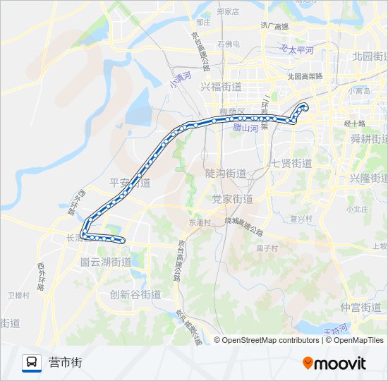 K20路 Bus Line Map