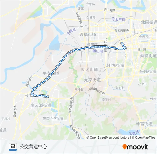 K20路 Bus Line Map