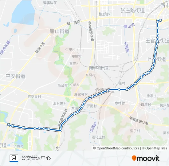 K22路 Bus Line Map