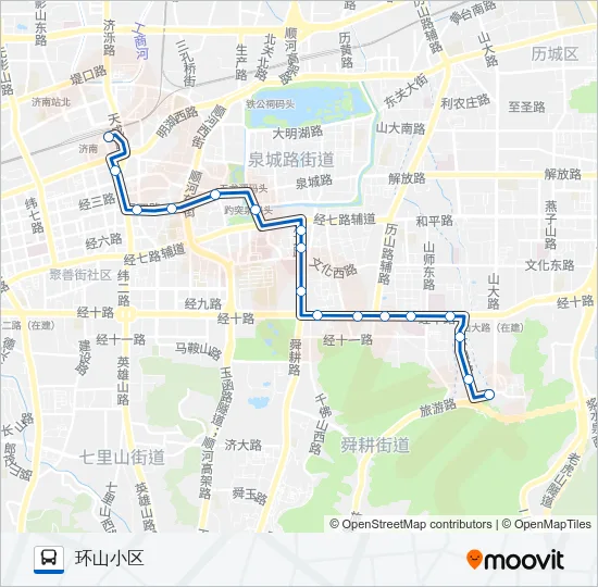 K51路 Bus Line Map