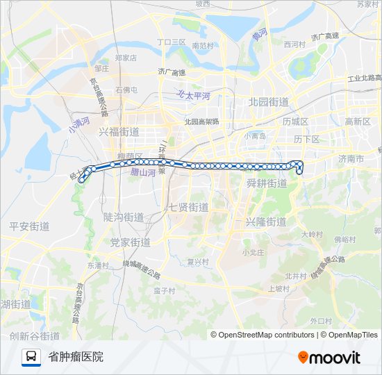 K56路 bus Line Map