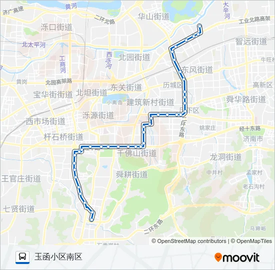 K93路 Bus Line Map