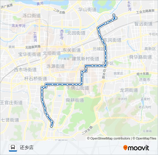 93路公交线路图图片