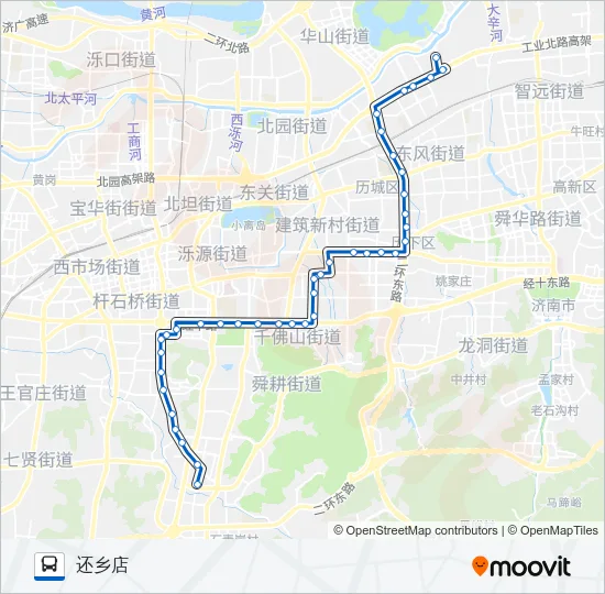 K93路 Bus Line Map