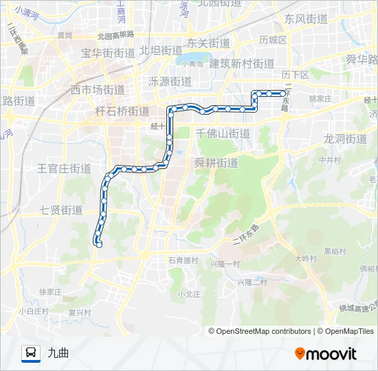 K94路 Bus Line Map