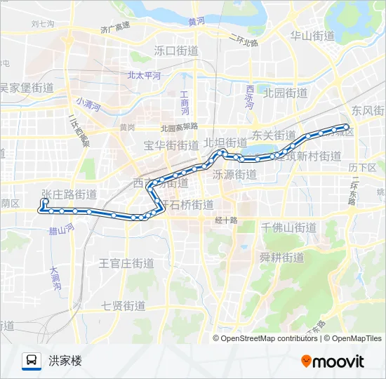K98路 Bus Line Map