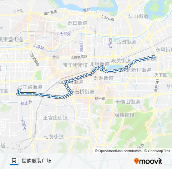 K98路 Bus Line Map