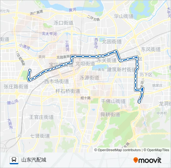 K107路 Bus Line Map