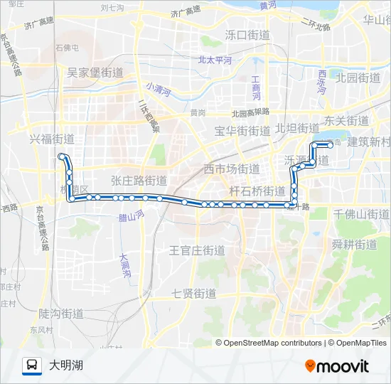 K109路 Bus Line Map