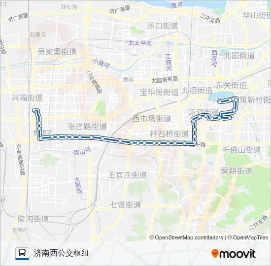 K109路 Bus Line Map