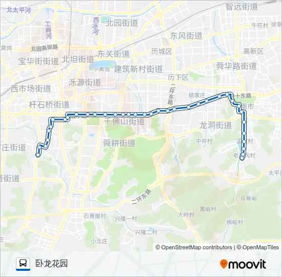 K139路 Bus Line Map