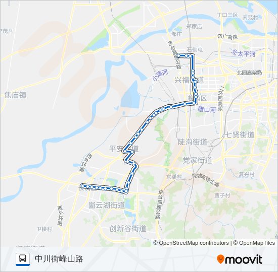 K141路 bus Line Map