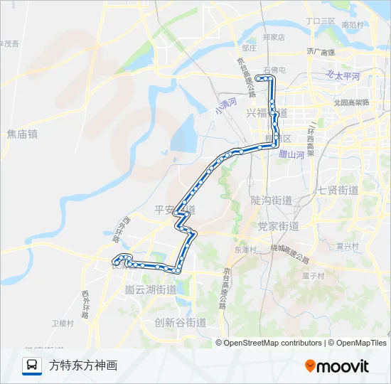 K141路 Bus Line Map