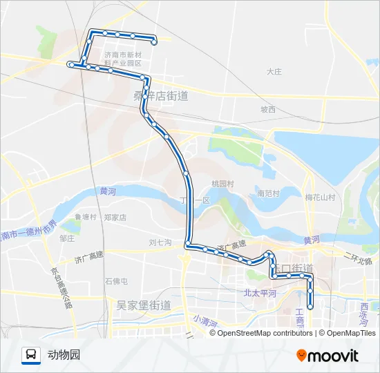 K143路 Bus Line Map