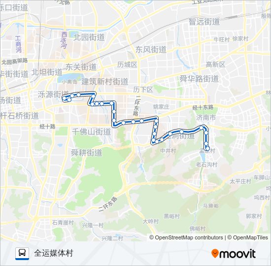 K151路 bus Line Map