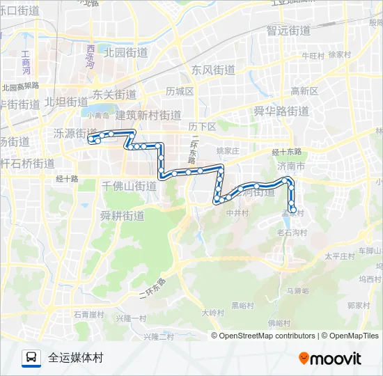 K151路 Bus Line Map