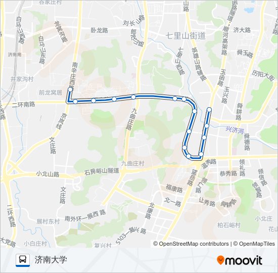 K155路 bus Line Map