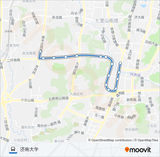 K155路 Bus Line Map