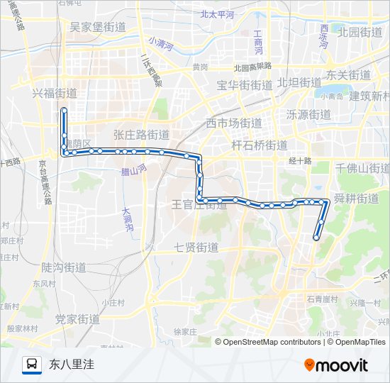 K157路 bus Line Map