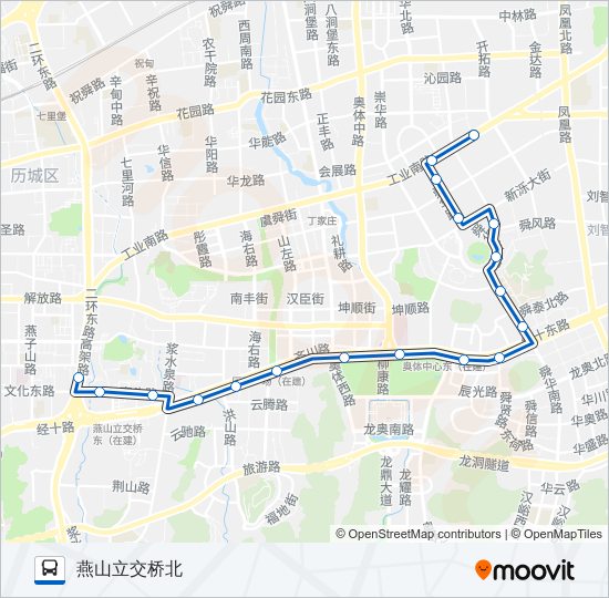 K160路 bus Line Map