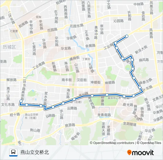 K160路 Bus Line Map