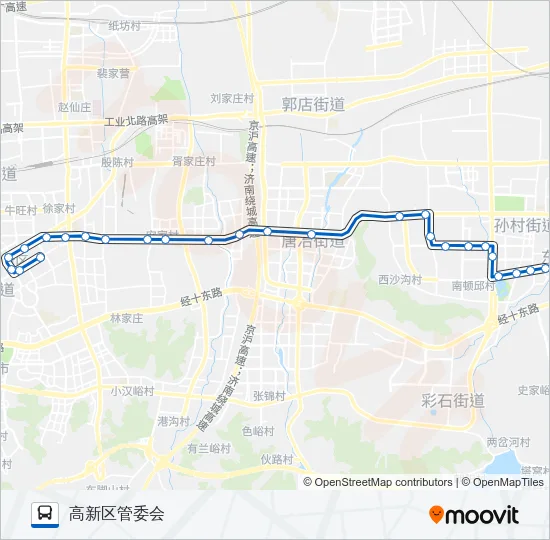 K162路 Bus Line Map