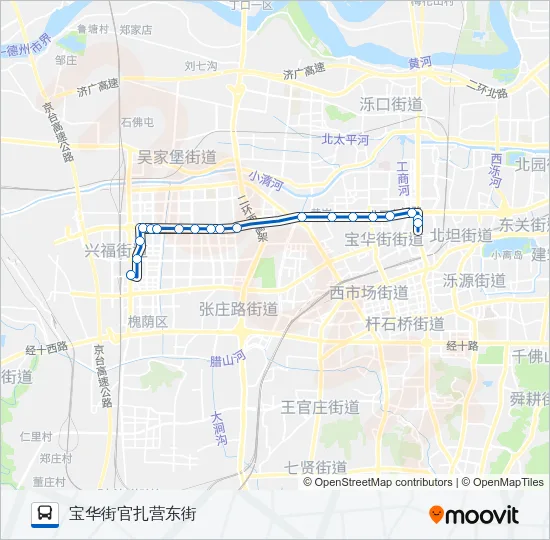 K167路 Bus Line Map