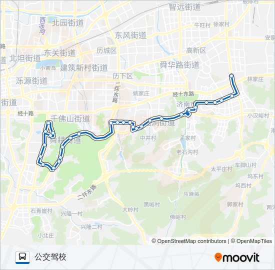 K169路 bus Line Map