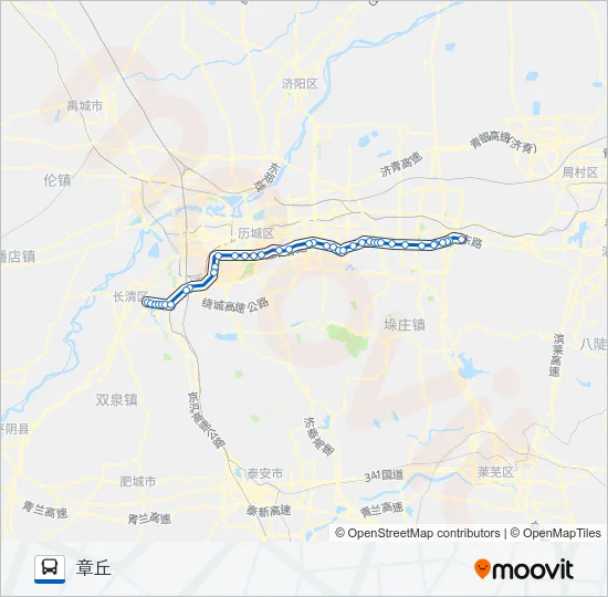 K301路 Bus Line Map