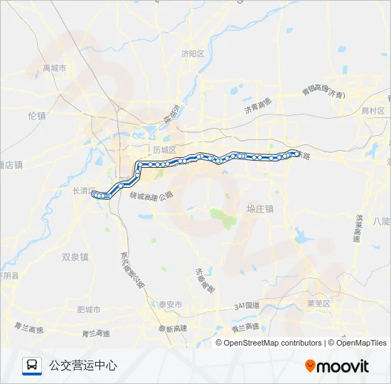 K301路 Bus Line Map
