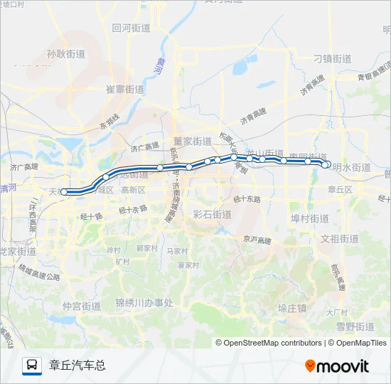 K902路 Bus Line Map