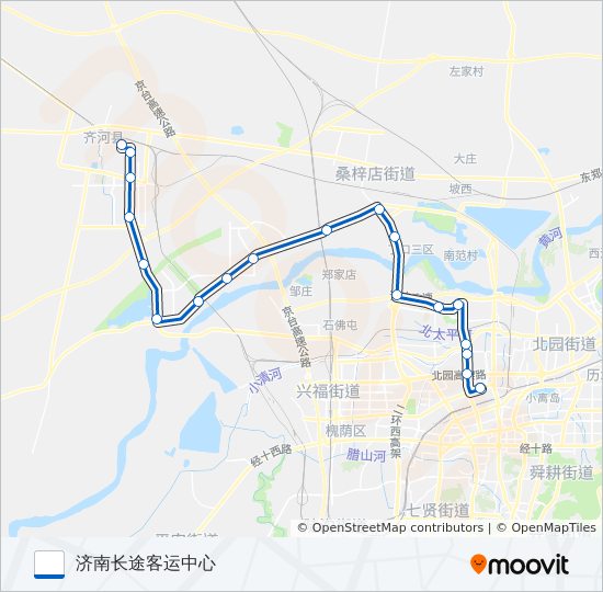 K906路 bus Line Map