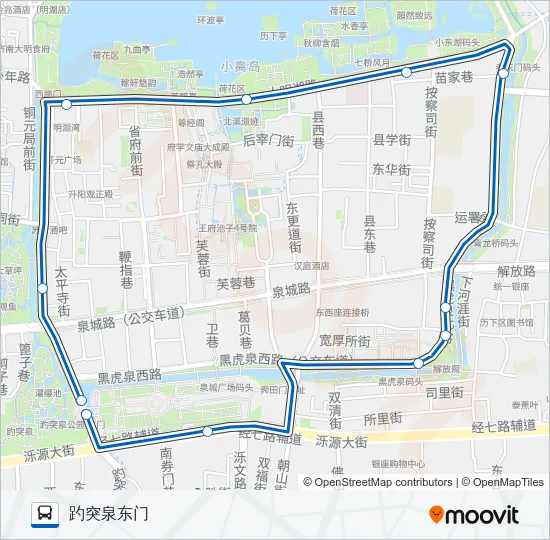 游777路 Bus Line Map
