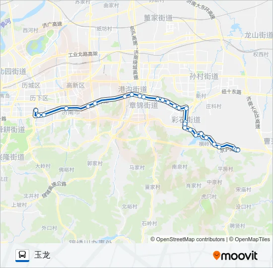 303路支线 Bus Line Map