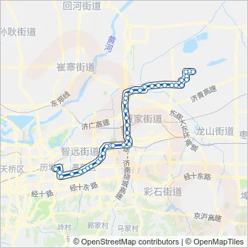 318路支线 Bus Line Map