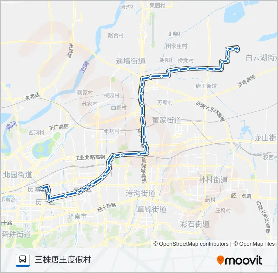 318路支线 Bus Line Map