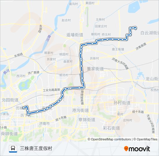318路支线 bus Line Map
