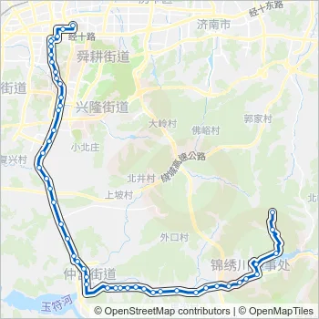 88路支线9 Bus Line Map
