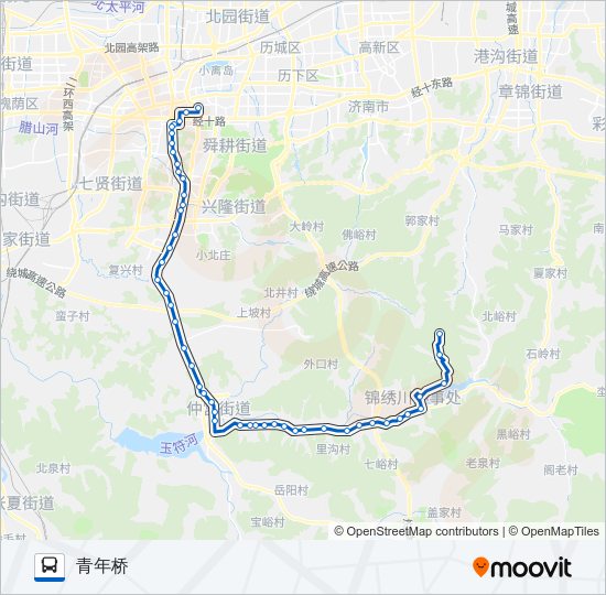 88路支线9 Bus Line Map