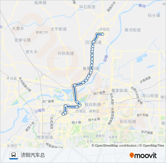 K901路慢 bus Line Map