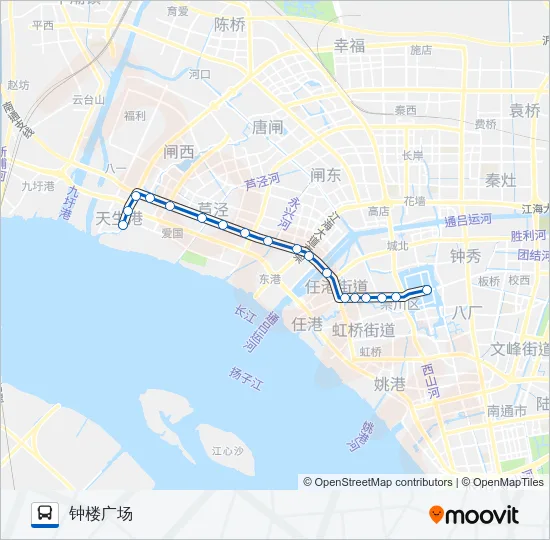 公交3路的线路图