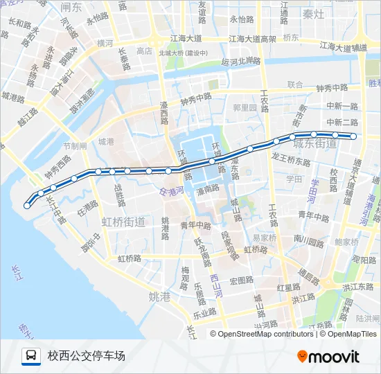 4路 Bus Line Map
