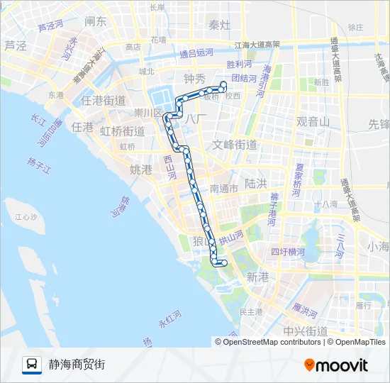 5路 Bus Line Map