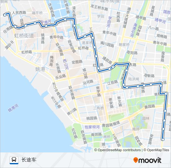 公交8路的线路图