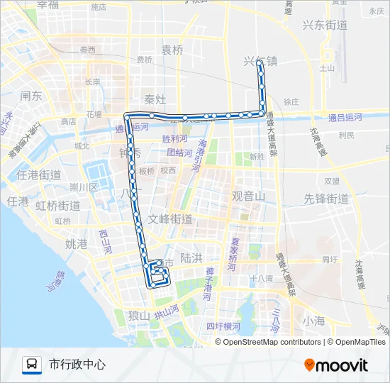 11路 Bus Line Map