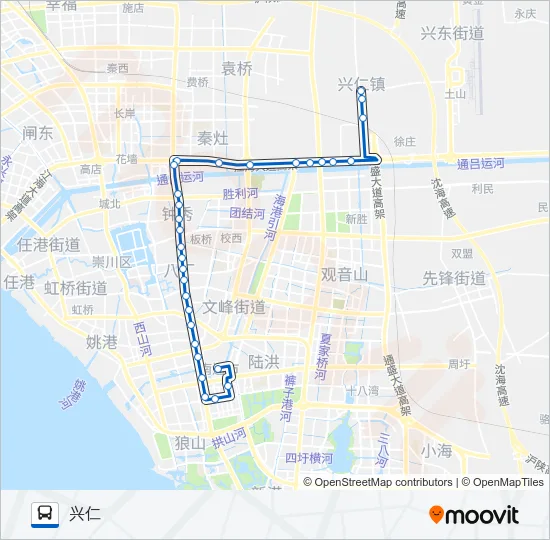 11路 Bus Line Map