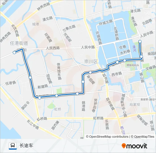 12路 Bus Line Map